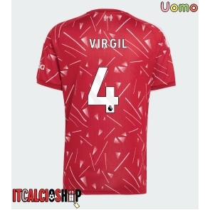 Liverpool Virgil van Dijk #4 Prima Maglia 2026-27 Manica Corta Liverpool Virgil van Dijk #4 Prima Maglia 2026-27 Manica Corta